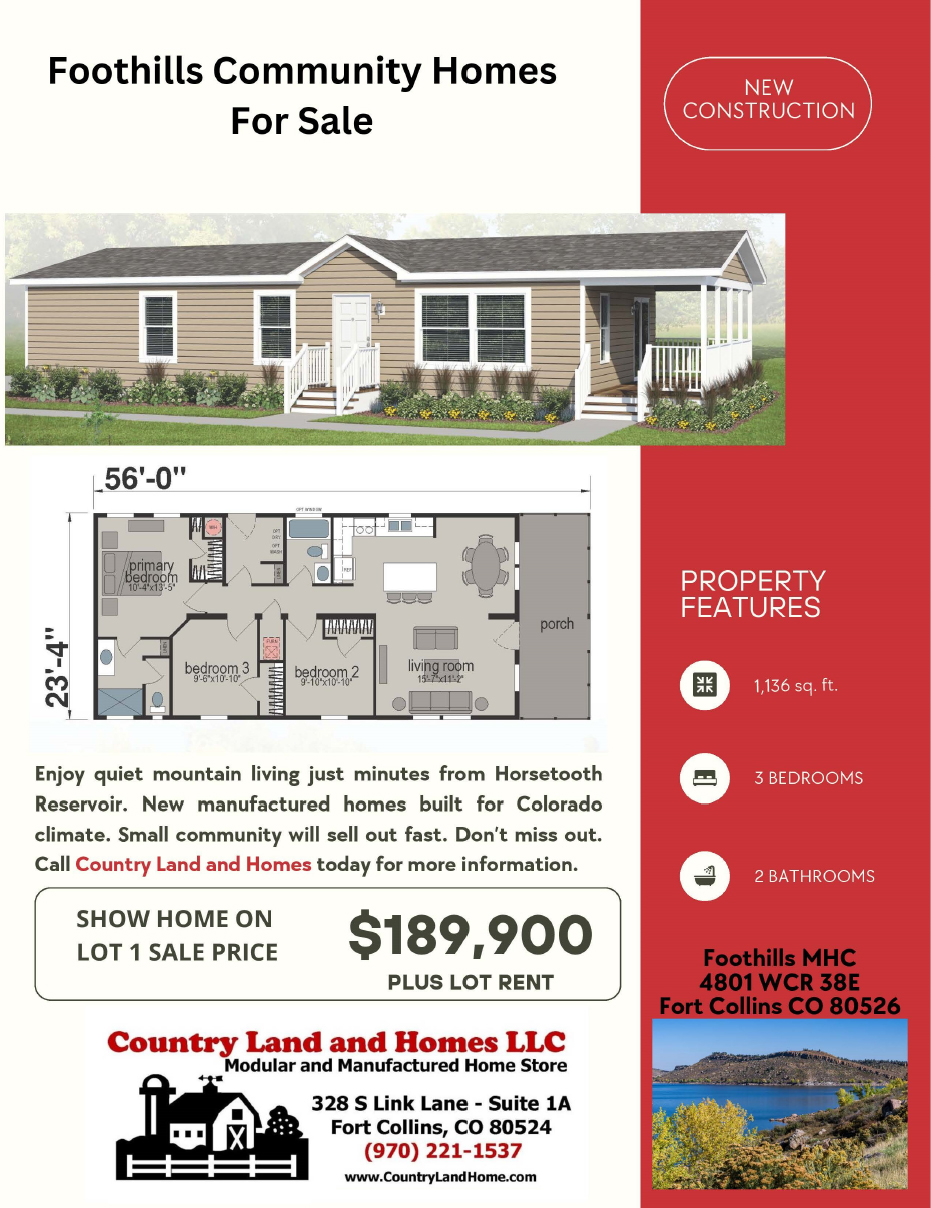 Foothills Community Homes Lot #1
